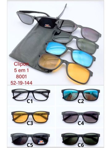 Clipon 5 em 1 8001 - LI55