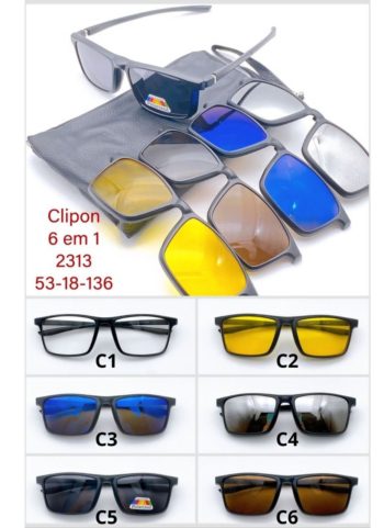Clipon 6 em 1 2313 - LI55